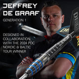 Target Jeffrey De Graaf G1 Swiss Point 90% Tungsten Steel Tip Darts - view 3