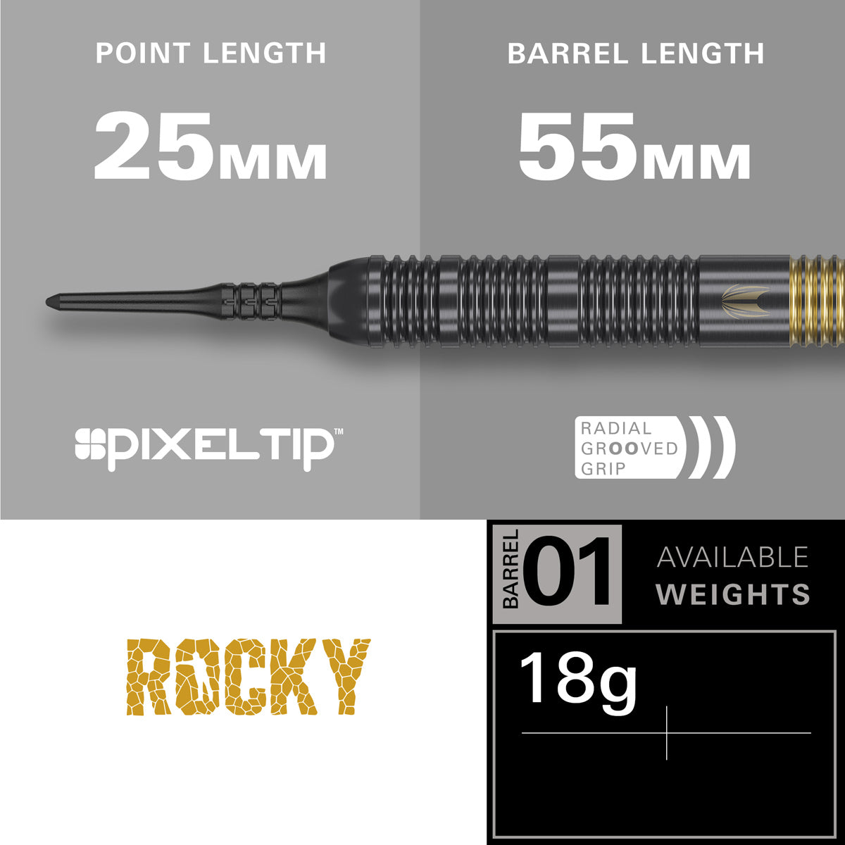 Josh Rock Brass Soft Tip Darts by Target - view 4