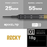 Josh Rock Brass Soft Tip Darts by Target - view 4