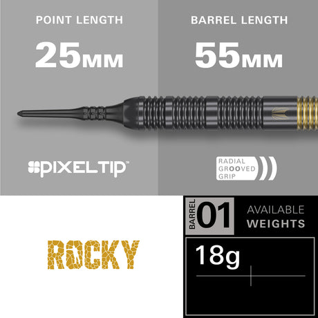 Josh Rock Brass Soft Tip Darts by Target - view 4