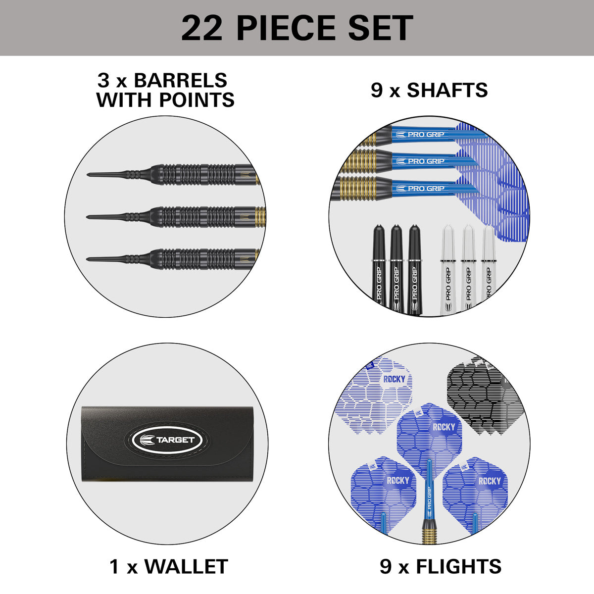 Josh Rock Brass Soft Tip Darts by Target - view 6