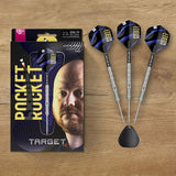Target Justin Hood G1 Swiss Point 90% Tungsten Steel Tip Darts