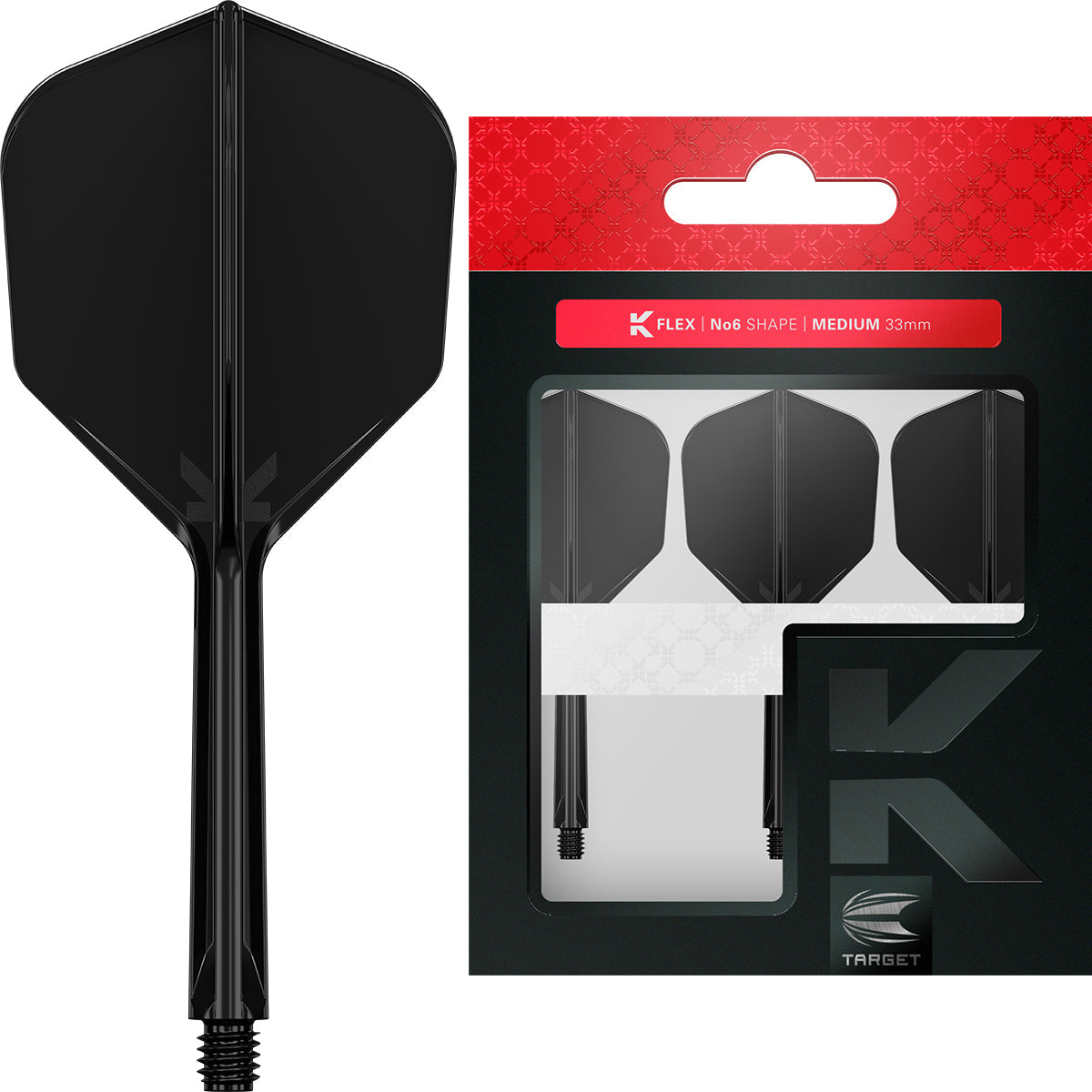 K-Flex Black No6 One Piece Flights by Target - view 4
