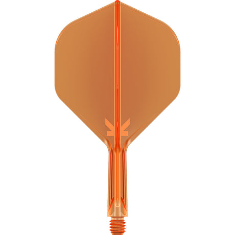 K-Flex Neon Orange No2 One Piece Dart Flights by Target - view 14