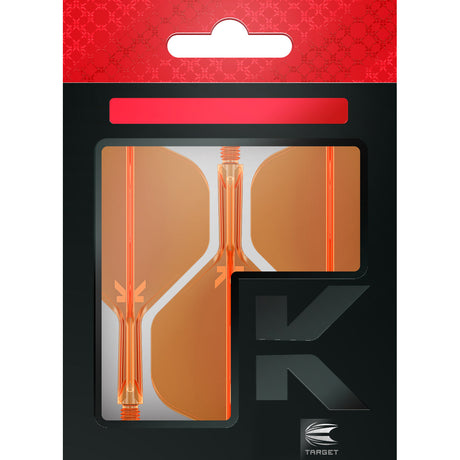 K-Flex Neon Orange No2 One Piece Dart Flights by Target - view 16