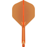 K-Flex Neon Orange No2 One Piece Dart Flights by Target - view 8