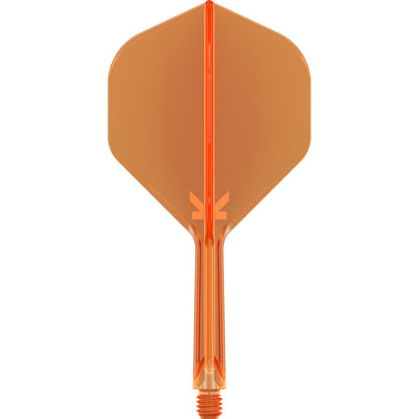 K-Flex Neon Orange No2 One Piece Dart Flights by Target - view 8