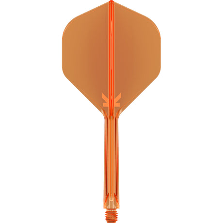 K-Flex Neon Orange No2 One Piece Dart Flights by Target - view 2