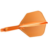 K-Flex Neon Orange No6 One Piece Dart Flights by Target - view 15