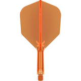 K-Flex Neon Orange No6 One Piece Dart Flights by Target - view 14