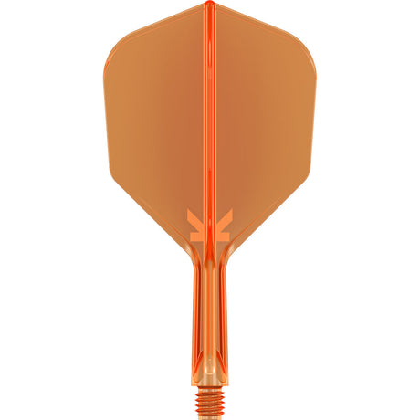 K-Flex Neon Orange No6 One Piece Dart Flights by Target - view 14