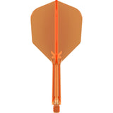 K-Flex Neon Orange No6 One Piece Dart Flights by Target - view 8