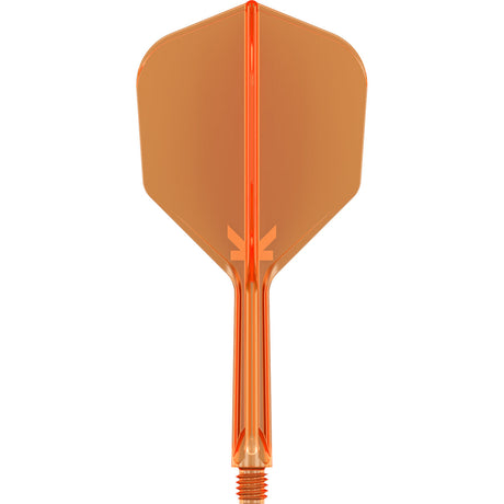 K-Flex Neon Orange No6 One Piece Dart Flights by Target - view 8