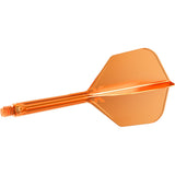 K-Flex Neon Orange No6 One Piece Dart Flights by Target - view 3