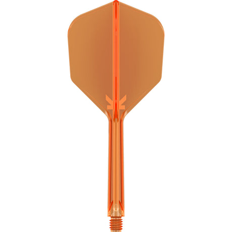 K-Flex Neon Orange No6 One Piece Dart Flights by Target - view 2