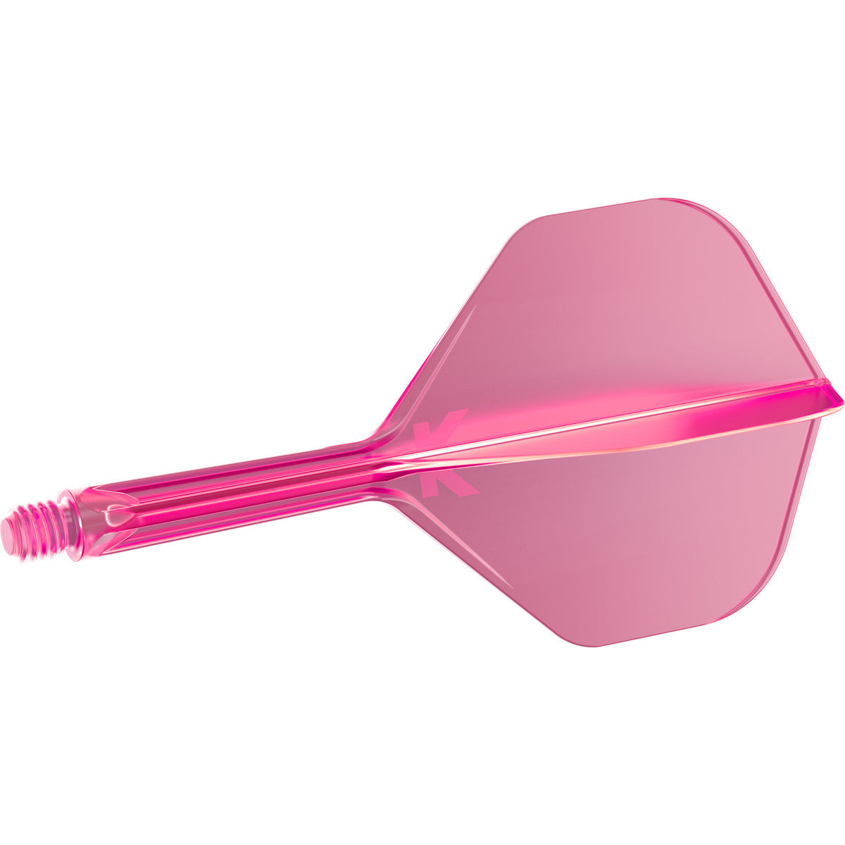 K-Flex Neon Pink No2 One Piece Dart Flights by Target - view 9
