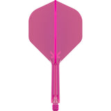 K-Flex Neon Pink No2 One Piece Dart Flights by Target - view 8