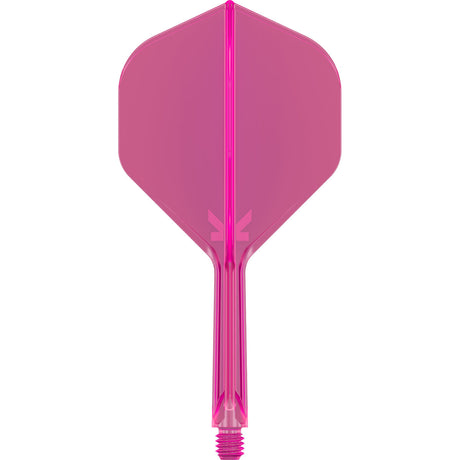 K-Flex Neon Pink No2 One Piece Dart Flights by Target - view 8