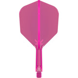 K-Flex Neon Pink No6 One Piece Dart Flights by Target - view 14