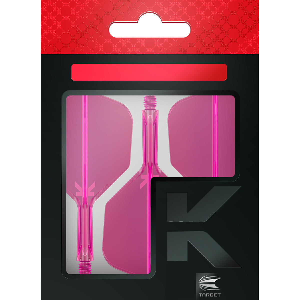 K-Flex Neon Pink No6 One Piece Dart Flights by Target - view 16