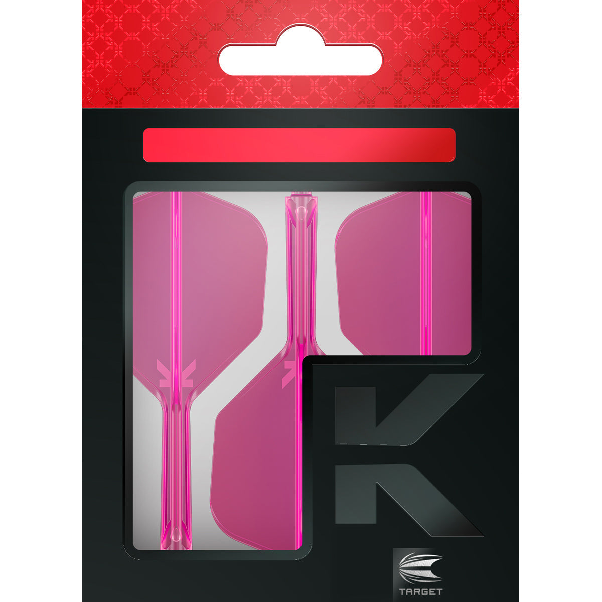 K-Flex Neon Pink No6 One Piece Dart Flights by Target - view 10