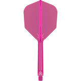 K-Flex Neon Pink No6 One Piece Dart Flights by Target - view 2