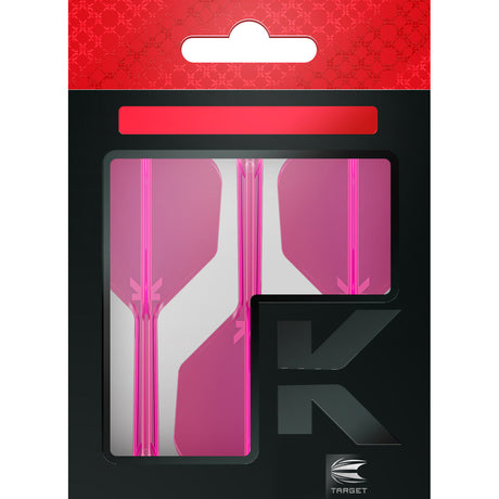 K-Flex Neon Pink No6 One Piece Dart Flights by Target - view 4