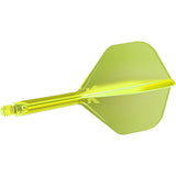 K-Flex Neon Yellow No2 One Piece Dart Flights by Target - view 9