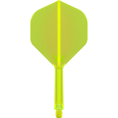 K-Flex Neon Yellow No2 One Piece Dart Flights by Target - view 8