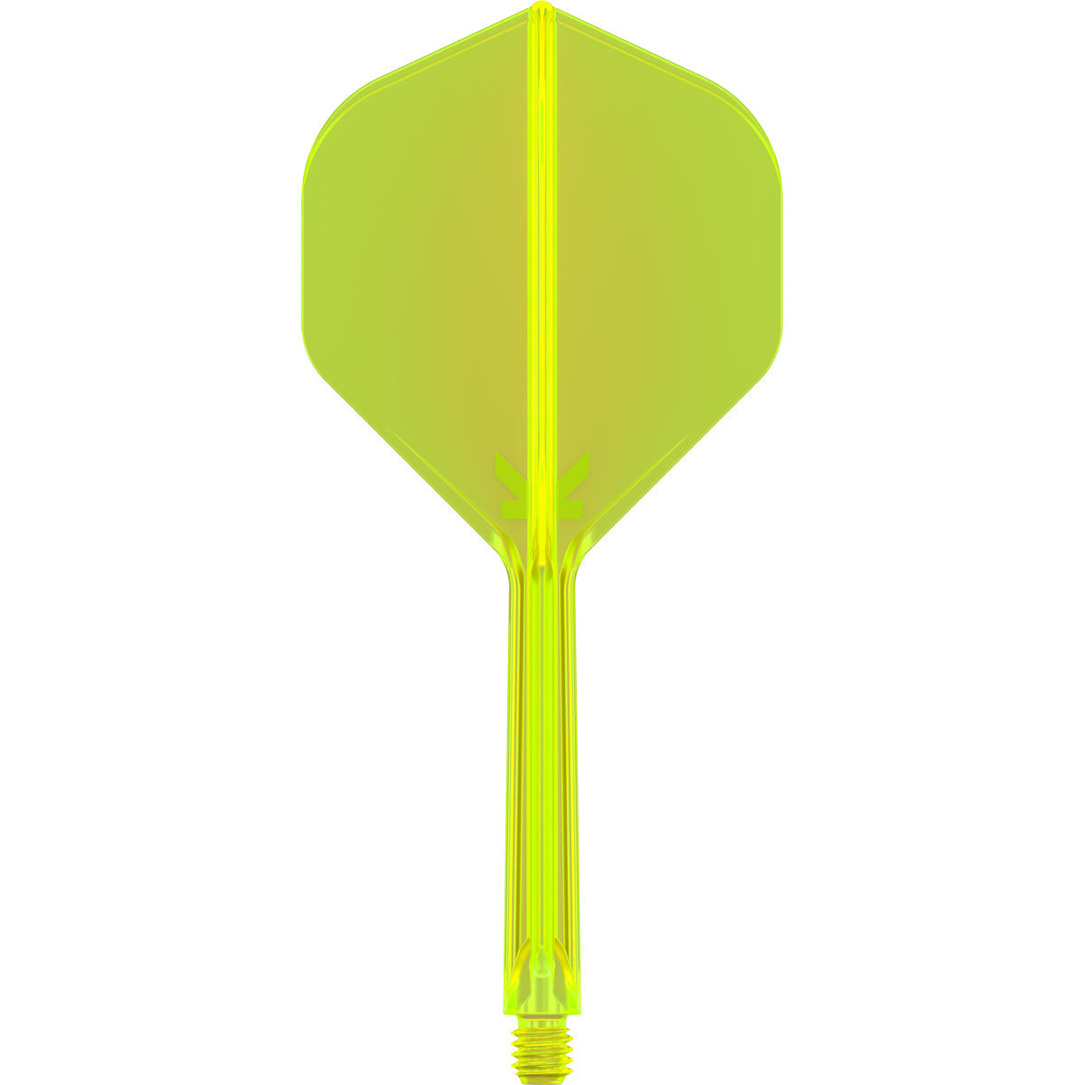 K-Flex Neon Yellow No2 One Piece Dart Flights by Target - view 2