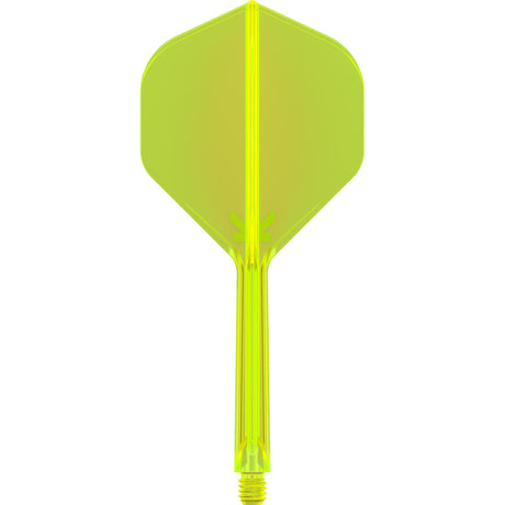 K-Flex Neon Yellow No2 One Piece Dart Flights by Target - view 2