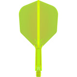 K-Flex Neon Yellow No6 One Piece Dart Flights by Target - view 14