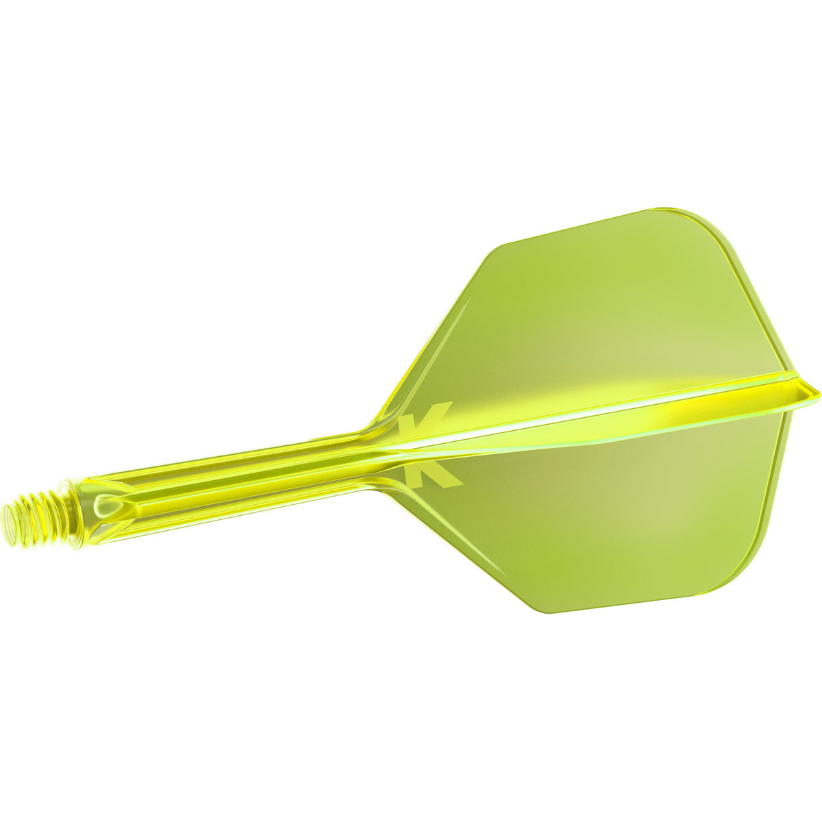 K-Flex Neon Yellow No6 One Piece Dart Flights by Target - view 9