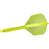 K-Flex Neon Yellow No6 One Piece Dart Flights by Target - view 3