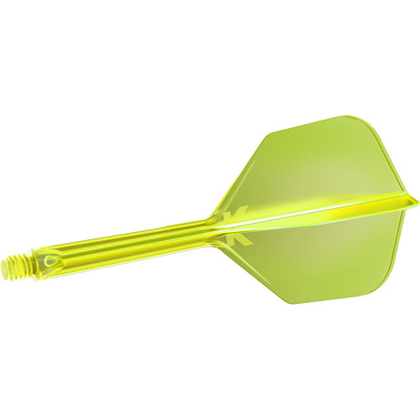 K-Flex Neon Yellow No6 One Piece Dart Flights by Target - view 3