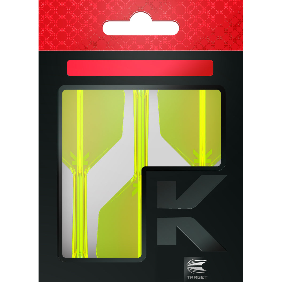 K-Flex Neon Yellow No6 One Piece Dart Flights by Target - view 4