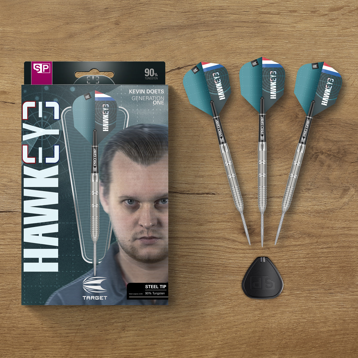 Kevin Doets 90% Tungsten SP Steel Tip Darts by Target - view 7