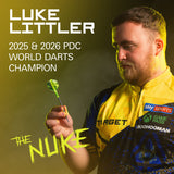 Target Luke Littler Fallout Swiss Point 90% Tungsten Steel Tip Darts