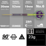 Target Luke Littler World Champion 2025 Edition Swiss Point 90% Tungsten Steel Tip Darts - view 3