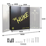 Luke 'The Nuke' Littler Cabinet & Dartboard Set by Target - view 4