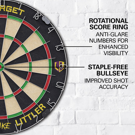 Luke 'The Nuke' Littler Dartboard Set by Target - view 4