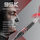Target Nathan Aspinall Asp 95K 95% Tungsten Swiss Point Steel Tip Darts - view 3