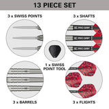 Target Nathan Aspinall G1 Swiss Point 90% Tungsten Steel Tip Darts - view 6