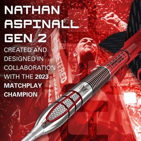 Nathan Aspinall G2 95% Tungsten SP Steel Tip Darts by Target - view 3