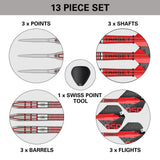 Nathan Aspinall G2 95% Tungsten SP Steel Tip Darts by Target - view 6