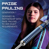 Target Paige Pauling G1 Swiss Point 90% Tungsten Steel Tip Darts