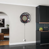 Target Patterned Notched Dartboard Surround