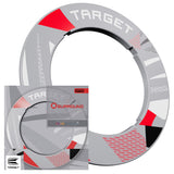 Target Patterned Notched Dartboard Surround