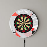Target Patterned Notched Dartboard Surround