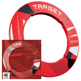 Target Patterned Notched Dartboard Surround